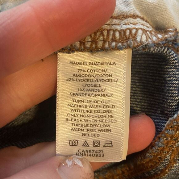 LOFT Medium Wash The 90's Straight Jeans Size 30 / 10 Tall - Picture 9 of 9